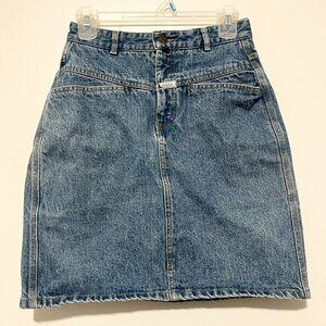 Marithe Francois Girbaud Womens Vintage Denim Mini Skirt 5/6 Y2K 90s Grunge